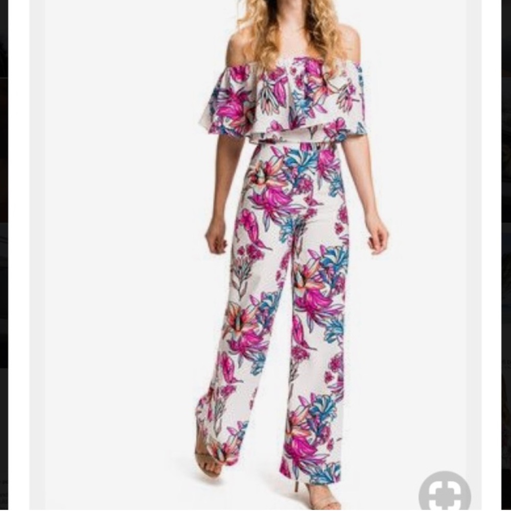 Amanda Uprichard Silk Kiara Set Linework Floral - Picture 2 of 9